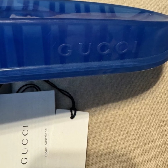 Gucci Transparent Sandals - Picture 6 of 7